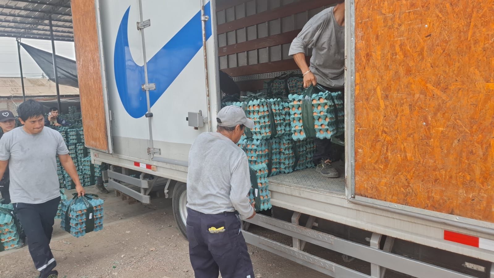 Carga y descarga de productos delicados